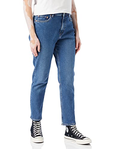 JACK & JONES Damen Jjxx Jxberlin Slim Hw Cc2007 Jeans, Medium Blue Denim, 27W / 32L EU von JACK & JONES