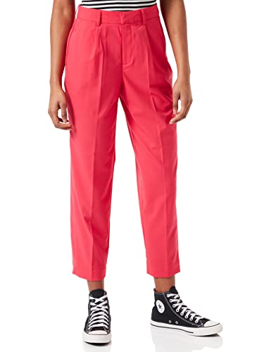 JACK & JONES Damen Jjxx Jxchloe Regular Hw Noos Pants, Rose Red, 32W / 30L EU von JACK & JONES