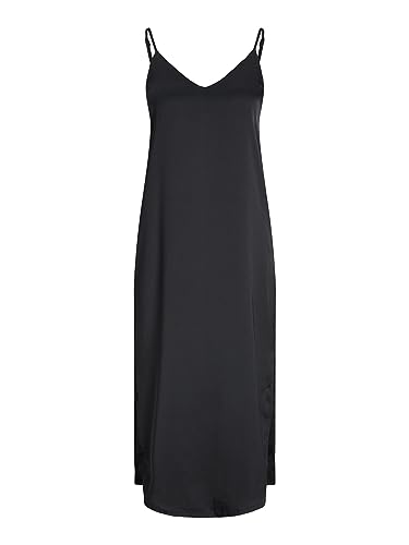 JACK & JONES Damen Jjxx Jxcleo Satin Dress Sn Kleid, Schwarz, L EU von JACK & JONES