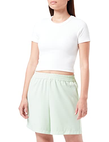 JACK & JONES Damen Jjxx Jxpoppy Hw Noos Shorts, Pastel Green, L EU von JACK & JONES