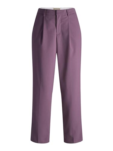 JACK & JONES Damen Jxchloe Regular Hw Pant Noos Chinohose, Berry Conserve, 27W / 34L EU von JACK & JONES