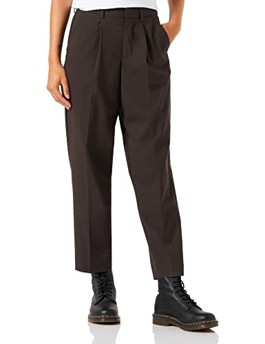 JACK & JONES Damen Jxchloe Regular Hw Pant Noos Chinohose, Mulch, 27W / 32L EU von JACK & JONES