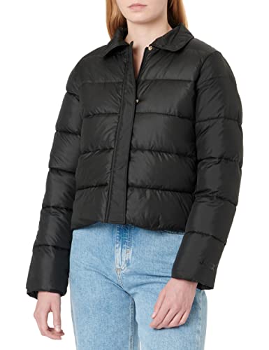 JACK & JONES Damen Jxellinor Recyle Padded Jacket Sn Jacke, Schwarz, L EU von JACK & JONES