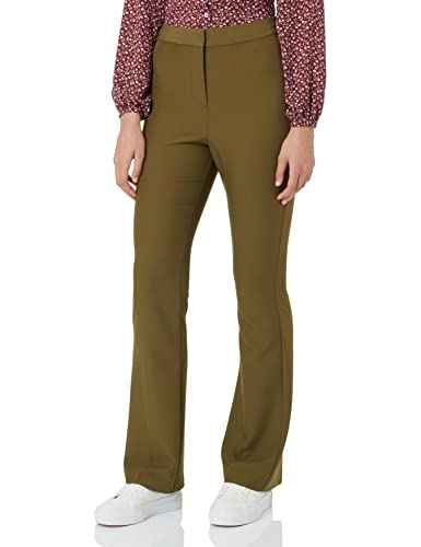 JACK & JONES Damen Jxkatie Slim Flared Hw Pant Noos Hose, Dark Olive, 31W / 30L EU von JACK & JONES