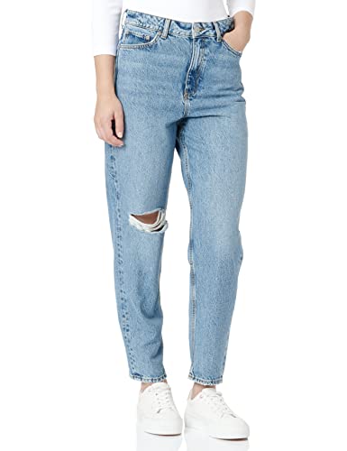 JACK & JONES Damen Jxlisbon Mom Hw Cr4014 Noos Jeans, Medium Blue Denim, 25W / 32L EU von JJXX