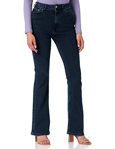 JACK & JONES Damen Jxturin Bootcut Hw Cce7005 Sn Jeans, Blue Denim, 24W / 32L EU von JACK & JONES