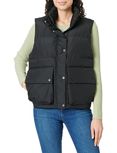 JACK & JONES Damen jxcarla note buffer vest sn Pufferweste, Schwarz, L EU von JJXX