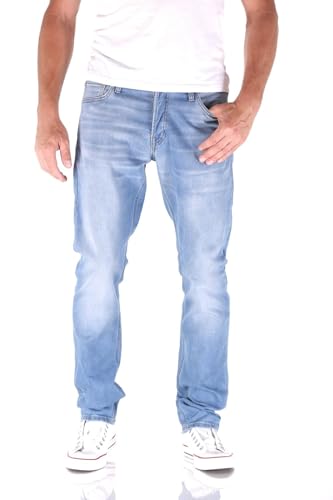 JACK & JONES Glenn Dash Indigo Slim Fit Herren Jeans, Farbe:Blau (GE003), Hosengröße:W36/L34 von JACK & JONES