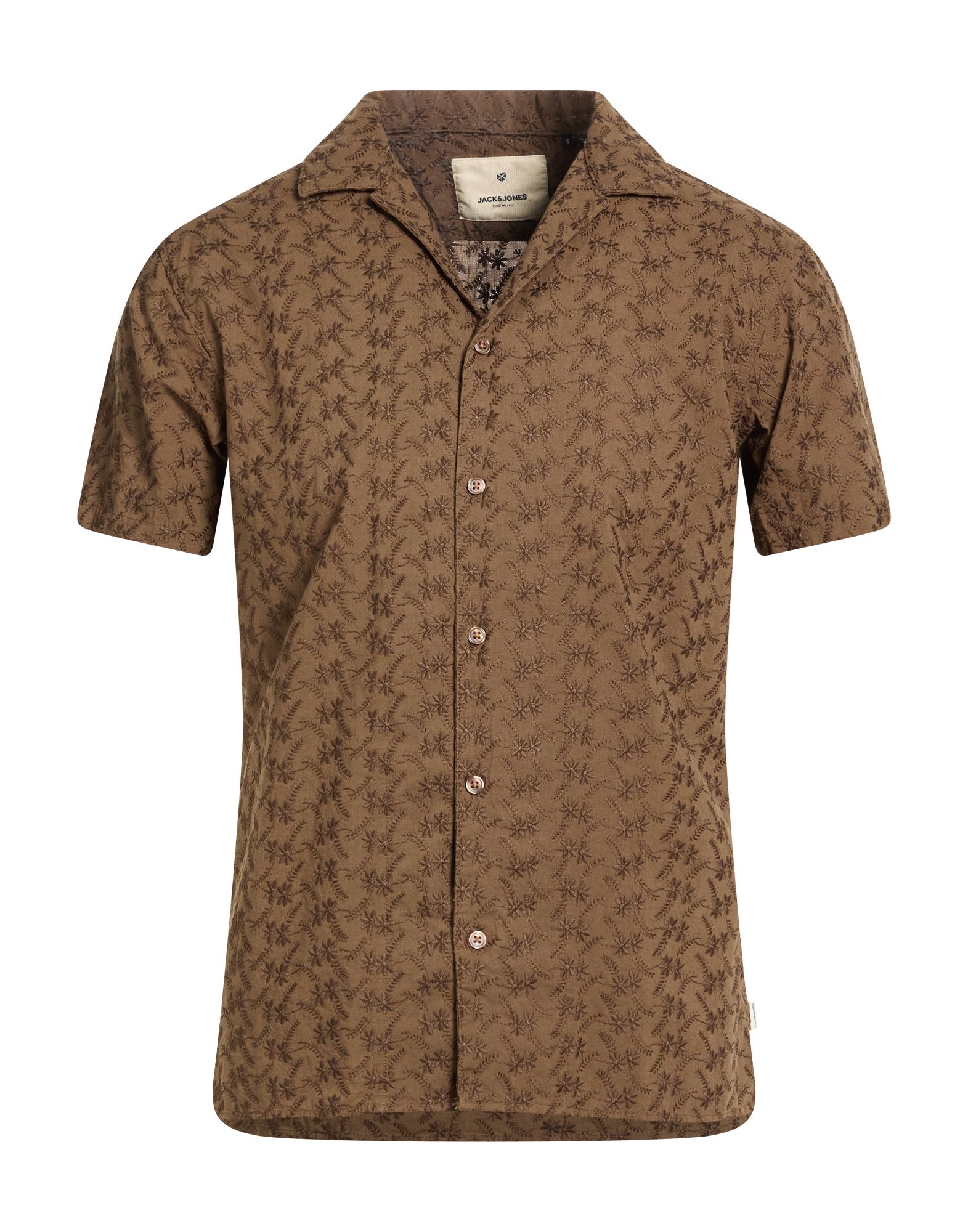 JACK & JONES Hemd Herren Khaki von JACK & JONES