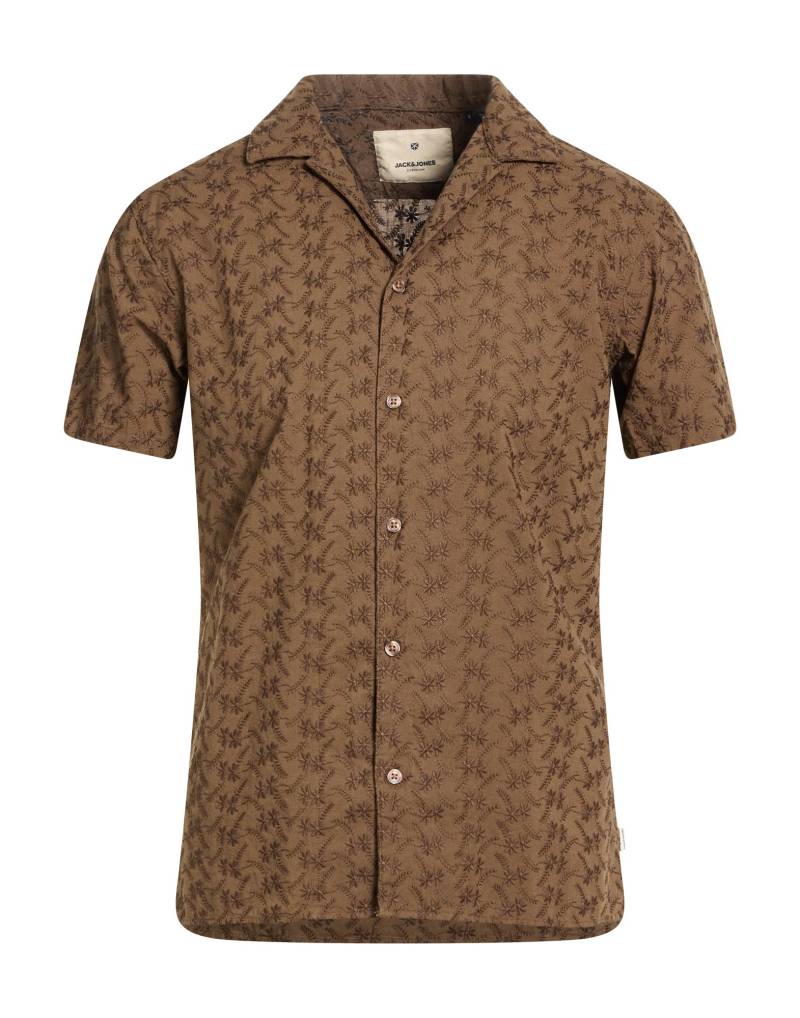 JACK & JONES Hemd Herren Khaki von JACK & JONES