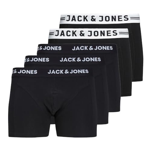 JACK & JONES Herren 5er Pack Boxershorts Unterwäsche, Größe:XL, Farbe:5er Pack #MIX11 von JACK & JONES