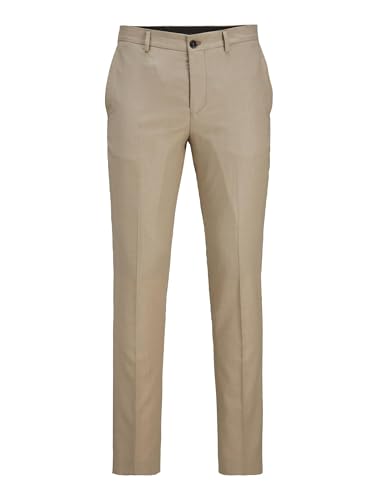 JACK & JONES Herren Anzughose JPRSOLARIS Super Slim Fit Anzughose, Pure Cashmere/Fit:super Slim Fit, 50 von JACK & JONES