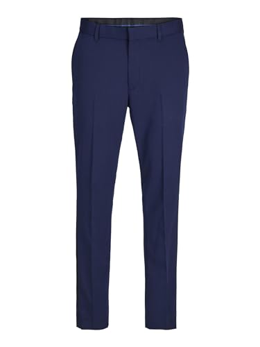 JACK & JONES Herren Anzughose Jprfranco Tux Trouser Blau 50 von JACK & JONES
