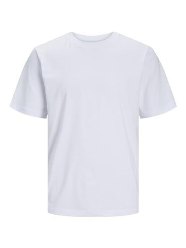 JACK & JONES Herren Basic T-Shirt - Einfarbig mit Rundhals-Ausschnitt, Bequeme Passform, Ideal für Jeden Tag von JACK & JONES