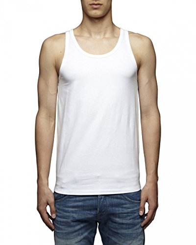 JACK & JONES Male Tanktop Einfarbig Tanktop von JACK & JONES