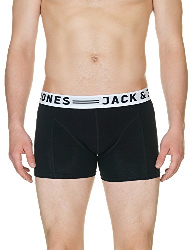 JACK & JONES Herren Boxershorts JACSense 12075392 Black XXL von JACK & JONES