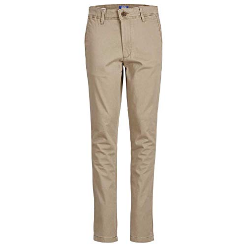 JACK & JONES Jungen Jjimarco Jjbowie Sa Beige Noos Jr Hose, Beige, 176 EU von JACK & JONES