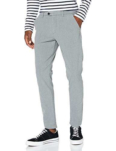 JACK & JONES Herren Jjimarco Jjconnor Akm 909 Grey Mel Noos Hose, Grey Melange, 28W 32L EU von JACK & JONES