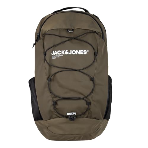 JACK & JONES Herren Damen Rucksack JACZITRUS Backpack, Farbe:Braun, Artikel:-shitake von JACK & JONES