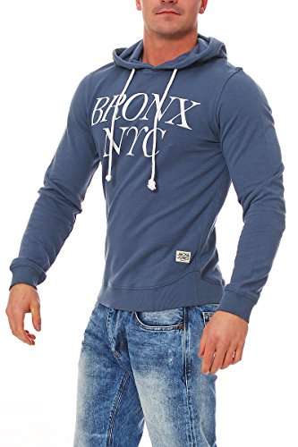 JACK & JONES Herren Glarry Sweat Sweatshirt, Blau (Bering Sea), M von JACK & JONES