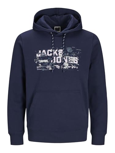 JACK & JONES Jcooutdoor Logo Sweat Hood Sn von JACK & JONES