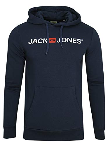 JACK & JONES Herren Hoodie Kapuzenpullover Sweatshirt Pullover Sweater (M, Color 3) von JACK & JONES