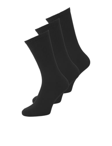 JACK & JONES Herren Jaccharles Tennis Sock 3 Pack Noos Socken, Black/Pack:Black - Black, Einheitsgröße JACK & JONES Herren Jaccharles Tennis Sock 3 Pack Noos Socken, Black/Pack:Black - Black, Einheitsgröße von JACK & JONES