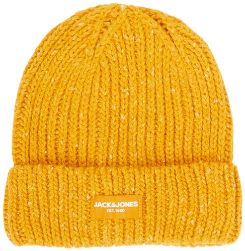 JACK&JONES Herren JACCLIFF NAP Beanie Mütze, Honey Gold, ONE Size von JACK & JONES