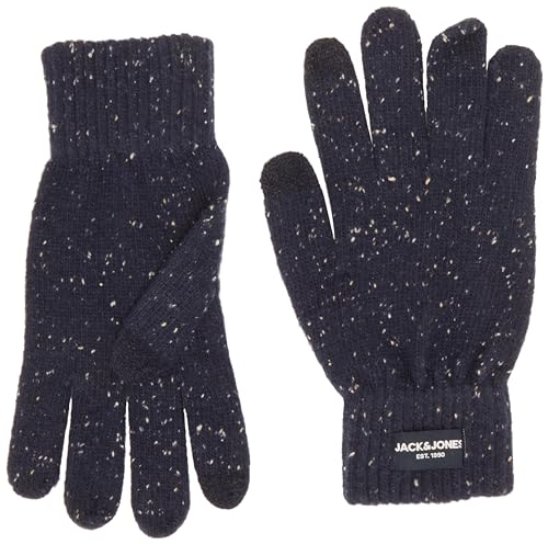 JACK&JONES Herren JACCLIFF NAP Gloves Handschuhe, Navy Blazer, ONE Size von JACK & JONES