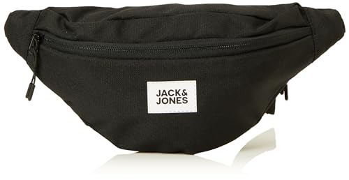 JACK&JONES Herren JACCRIS BUMBAG Bauchtasche, Black/Detail:White von JACK & JONES