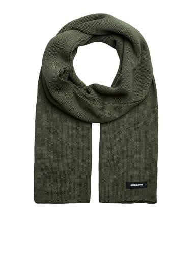 JACK & JONES Herren JACDNA KNIT SCARF NOOS 12098582, Forest Night, ONE SIZE von JACK & JONES