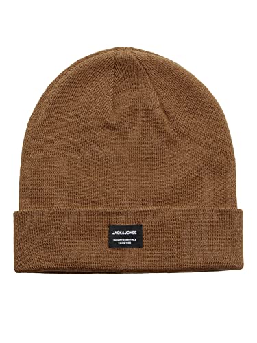 JACK & JONES Herren JACDNA BEANIE NOOS 12092815, Rubber, ONE SIZE von JACK & JONES