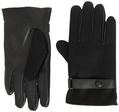 JACK&JONES Herren JACLATHI Gloves Handschuhe, Black, L/XL von JACK & JONES