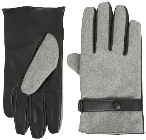 JACK&JONES Herren JACLATHI Gloves Handschuhe, Grey, L/XL von JACK & JONES