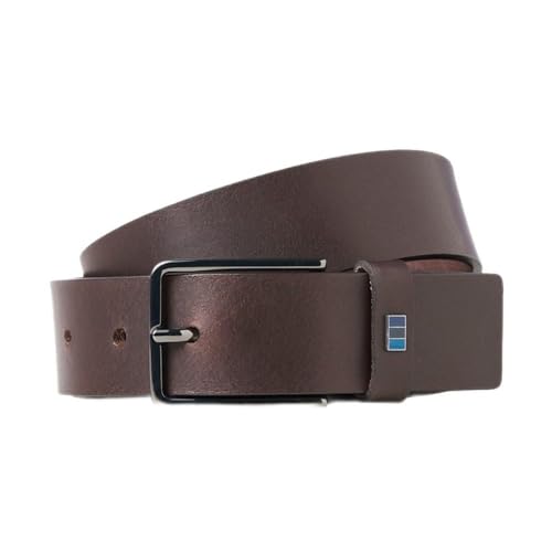 Jack & Jones Herren JACMARLI Leather Belt NOOS Gürtel, Brown Stone, 105 von JACK & JONES