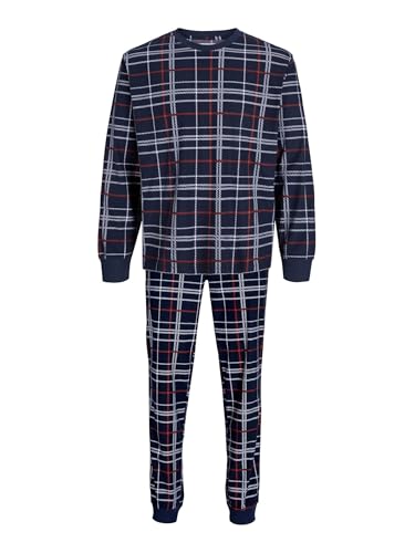 JACK & JONES JACPRINTED LOUNGE SET W NOOS, Navy Blazer,L von JACK & JONES