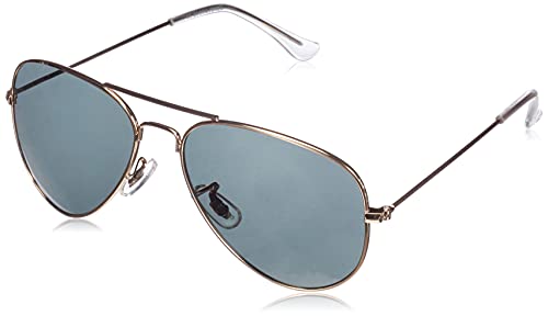 JACK & JONES Herren JACRYDER SUNGLASSES NOOS 12184899, Bright Gold/J1775-00, ONE SIZE von JACK & JONES