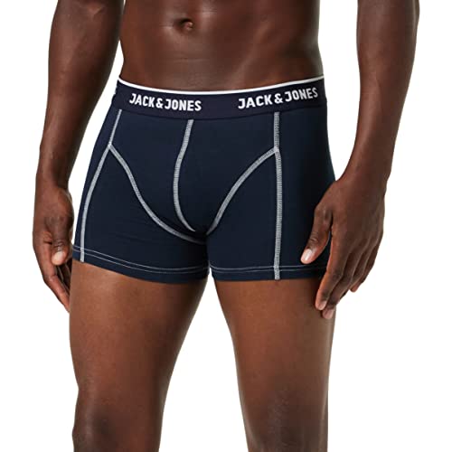 JACK & JONES Herren JACSIMPLE TRUNKS NOOS Boxershorts, Blau (Navy Blazer), Small von JACK & JONES