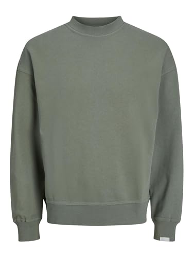 JACK&JONES Herren JCOCOLLECTIVE Sweat Crew Neck NOOS Sweatshirt, Agave Green, XS von JACK & JONES