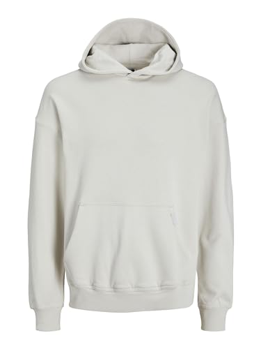 JACK&JONES Herren JCOCOLLECTIVE Sweat Hood NOOS Hoodie, Moonbeam, M von JACK & JONES