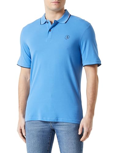 JACK&JONES Herren JCOHASS Logo Polo SS SN Poloshirt, Pacific Coast, XS von JACK & JONES