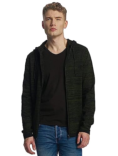 JACK & JONES Herren JCOPHOENIX Knit Cardigan Camp Strickjacke, Grün (Rosin Fit:Knit Fit), Medium von JACK & JONES