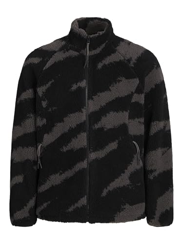 JACK&JONES Herren JCOTERRAIN Fleece Jacket Kurzjacke, Tap Shoe/Detail:AOP, M von JACK & JONES