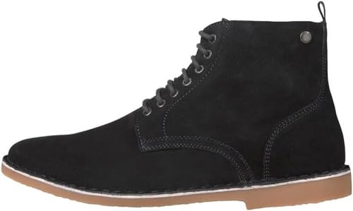 JACK & JONES Herren JFWBRUCE Suede Boot Stiefel, Navy Blazer, 40 EU von JACK & JONES