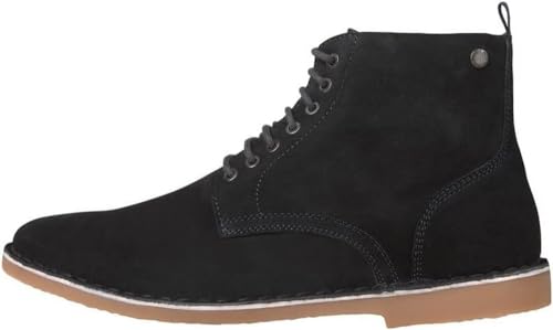 JACK & JONES Herren JFWBRUCE Suede Boot Stiefel, Navy Blazer, 41 EU von JACK & JONES