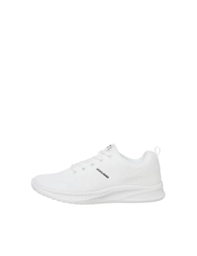 JACK & JONES Herren JFWCROXLEY Knit NOOS Sneaker, Weiß, 40 EU von JACK & JONES