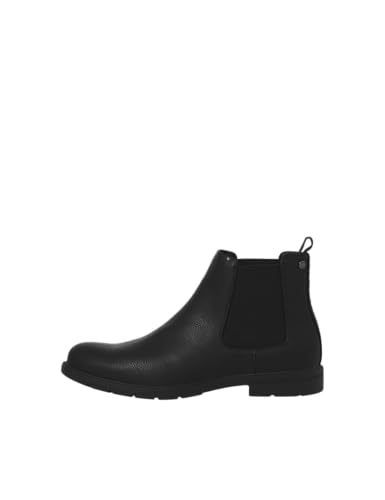 JACK & JONES Herren JFWFENCHURCH PU Chelsea Boot Chelseaboots, Anthracite, 46 EU von JACK & JONES