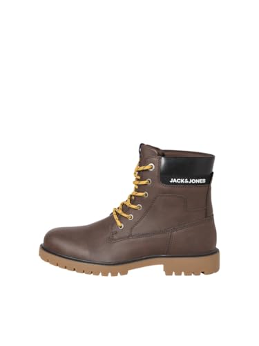 JACK&JONES Herren JFWFINIUS PU Nubuck Boot Stiefel, Java/Detail:Logo, 40 EU von JACK & JONES