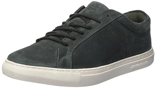 JACK&JONES Herren JFWGALAXY Suede Sneaker, Kombu Green, 44 EU von JACK & JONES