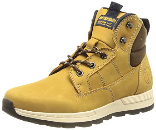 Jack & Jones Herren JFWGATES Nubuck Boot Sneaker, Honey, 42 EU von JACK & JONES